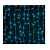 Гирлянда "Занавес" 500 LED 250х150см уличная соед. до 6 мод. син. SHLights 4690601041319