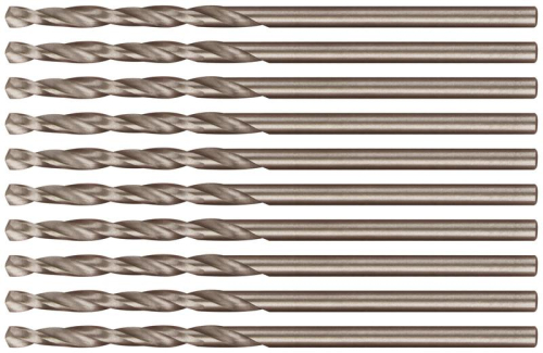 Набор сверл по металлу Profi 2х49мм с кобальтом 5проц. (уп.10шт) Cutop 48-20-10