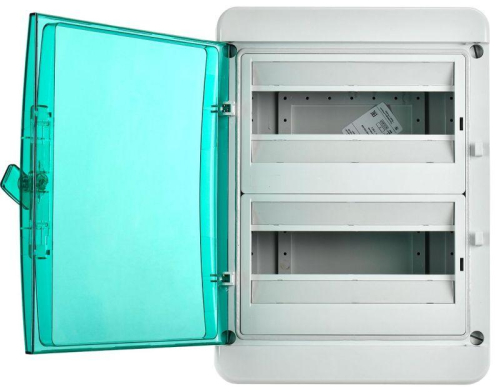 Корпус КМПн-24 TEKFOR IP65 зел. прозр. дверь пластик. IEK TF5-KP72-N-24-65-K03-K06