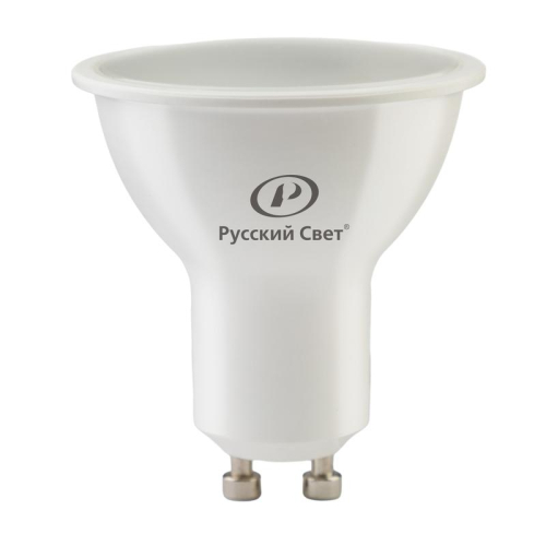Лампа светодиодная RS LED GU10 7W 220-240V 7Вт рефлектор 4000К GU10 700лм 220-240В Ra90 Русский Свет 20011345149