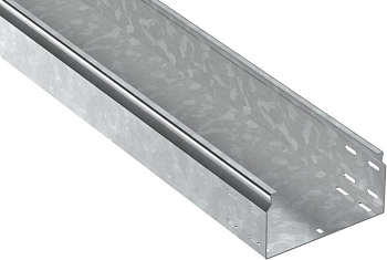 Лоток листовой неперфорир. 100х200 L2500 сталь 2.0мм HDZ ESCA 7 IEK CLN10-100-200-200-D25-HDZ