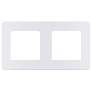 Рамка 2-м Inspiria жемчуж. IEK 673946