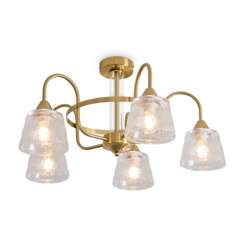 Светильник Caramel 5х60Вт E27 IP20 подвесной Freya FR5522PL-05BS1