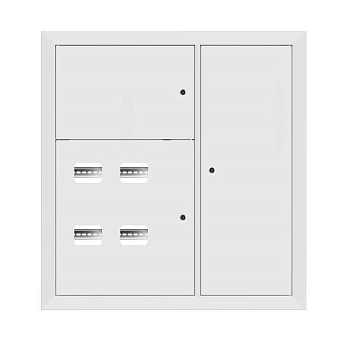 Щит этажный 4кв. RAL9003 (1000х950х160) PROxima EKF mb28-v-4-r9003