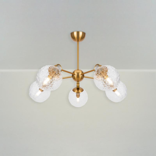 Светильник Mellow 40Вт E14х5 IP20 подвесной Freya FR5264PL-05BS