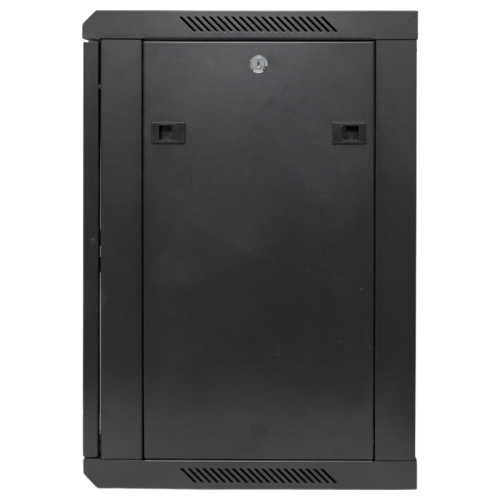Шкаф настенный 19дюйм TERACOM PRO 12U 600600мм дверь стеклянная с замком-ручкой черн. EKF TRP-WLL-1266-40B