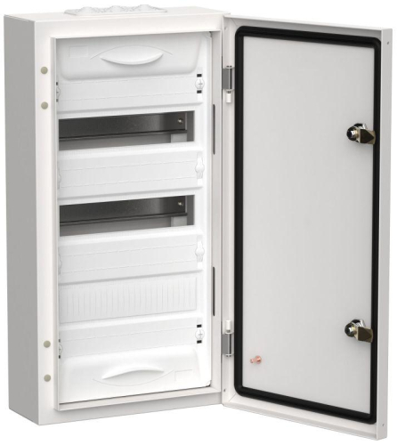 Корпус ЩРн-36 (1х36) TITAN 5 585х310х140 IP54 метал. бел. IEK TI5-50-N-036-54