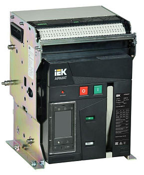 Выключатель автоматический воздушный 3п A 630А 55кА TT стац. с комплектом аксессуаров ARMAT IEK AR-ACB-3FA-055-0630A-TTCF