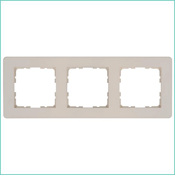 Рамка 3-м G-Flex тауп Jasmart G1103T