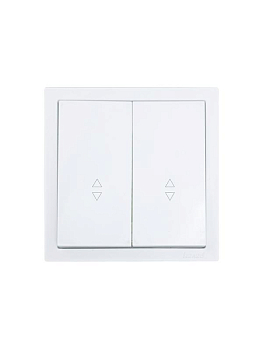 Выключатель проходной 2-кл. СП ZIMA IP20 10А безвинт. зажим бел. LEZARD 704-0288-106QC