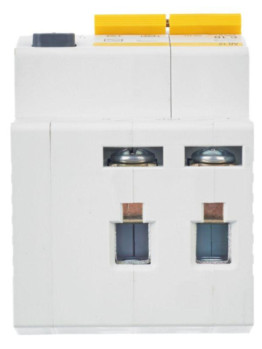 Выключатель автоматический дифференциального тока 2п C 10А 10мА тип AC 4.5кА АД-12 KARAT IEK MAD10-2-010-C-010