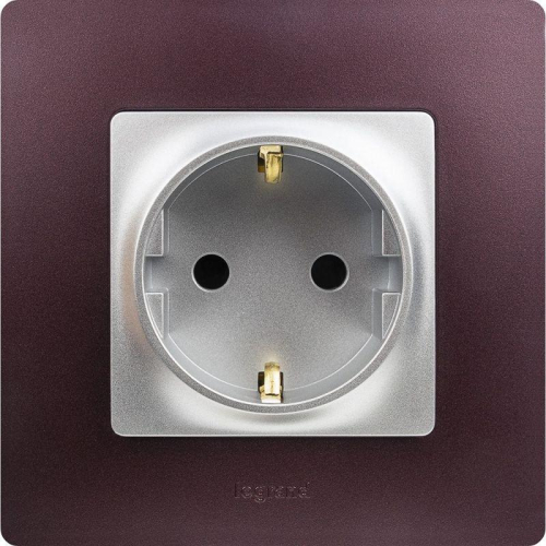 Рамка 1-м Etika сливовый IEK 672561