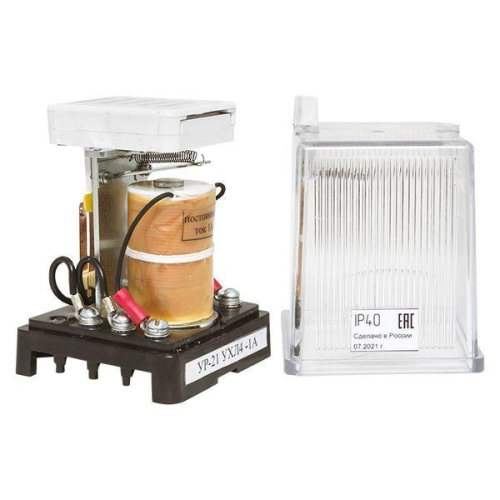 Реле указательное 1А DC УХЛ4 с контактом самовозврата задн. присоед. EKF ur21kspt1azp