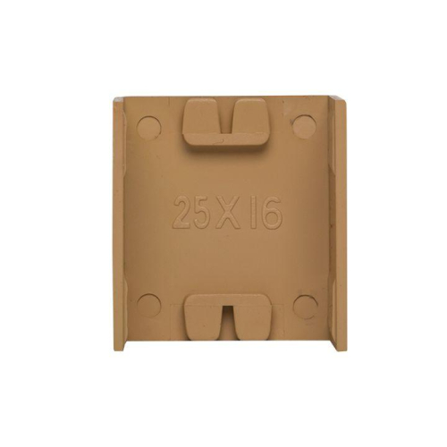 Соединитель на стык 25х16 под свет. дерево Plast PROxima (уп.4шт) EKF conl-25-16x4