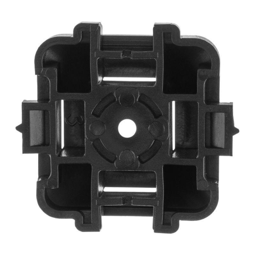 Площадка под стяжку усилен. для прямого монтажа 35х35мм черн. (уп.50шт) Rexant 07-2109