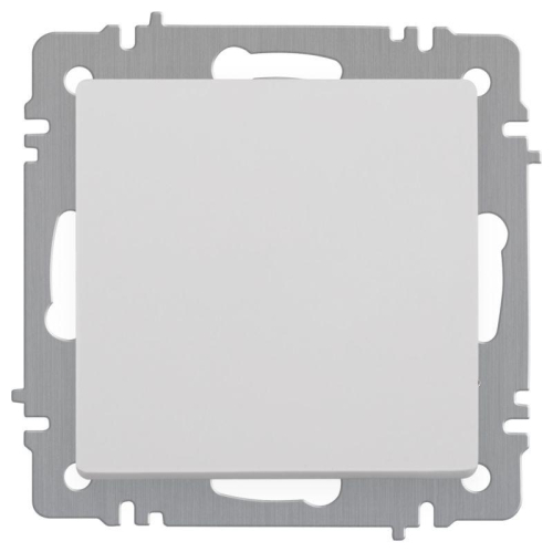 Выключатель 1-кл. СП Accent 6-101-01 10А IP20 250В AL/CU бел. Intro Б0063469