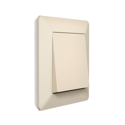 Рамка 1-м AtlasDesign Air беж./дым. бел. SE ATN220201