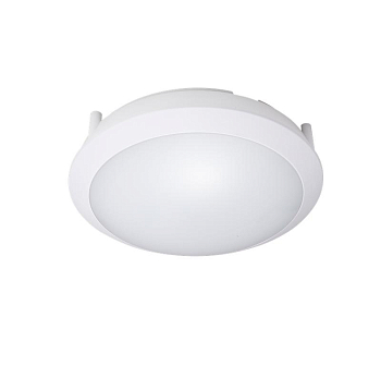 Светильник светодиодный WP 25 C 15W OP 940 D300 WH MDM 300х300х93мм 15Вт 4000К IP66 пылевлагозащ. ЖКХ с микроволнов. датчиком движения бел. Русский Свет 15072523440