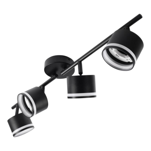 Светильник PCL-0804 max 20Вт (каждая лампа) 4xGX53 IP20 230В BL настен./потолочн. декор. под лампу JazzWay 5066922