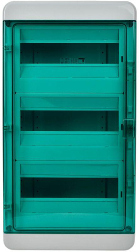 Корпус КМПн-36 TEKFOR IP65 зел. прозр. дверь пластик. IEK TF5-KP72-N-36-65-K03-K06