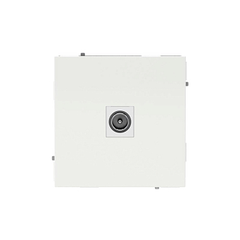 Розетка телевизионная одиночная TV KANT бел. магнолия DKC 7000503
