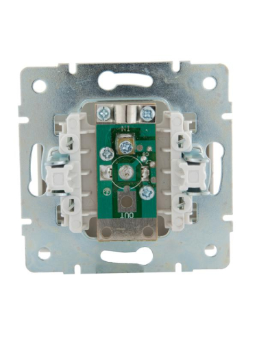 Розетка телевизионная оконечная TV СП Rain 16А IP20 механизм бел. LEZARD 703-0288-130