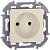 Розетка 1-м СП Inspiria 16А IP20 250В 2P механизм сл. кость IEK 673711
