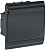 Корпус модульный встраиваемый ЩРВ-П-6 PRIME IP41 пластик. черн. IEK MKP13-V-01-06-41-K02