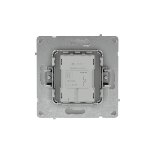 Кнопка 1-кл. KANT бел. песок DKC 7010153