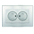 Розетка 2-м СП Афина 16А IP20 без заземл. защ. шторки в сборе серебр. Universal A0048-S