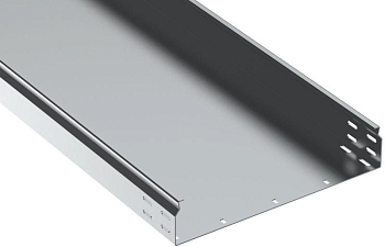 Лоток листовой неперфорир. 80х400 L2500 сталь 2.0мм ESCA 7 IEK CLN10-080-400-200-D25