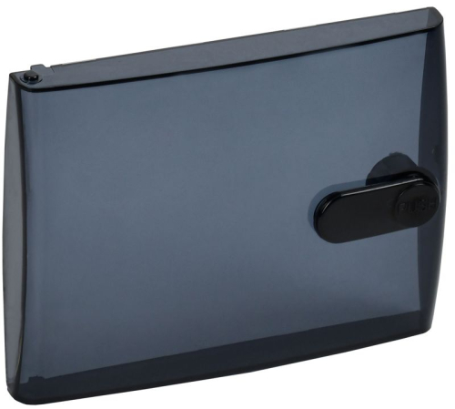 Дверца для корпуса пластикового ЩРН(В)-П-4 IP41 черн. прозр. UNION Compact IEK UIC-KP12D-DV-04-K02