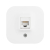 Розетка компьютерная 1-м ОП Quteo RJ45 кат.5E UTP бел. IEK 782224