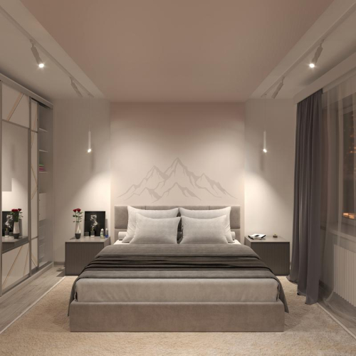 Светильник трековый поворотный ARTLINE 55х55х200 GU10 230В алюм. 2.6кв.м бел Ritter 59931 3