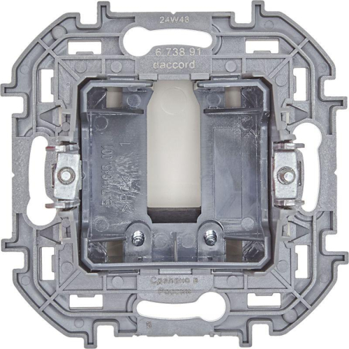 Вывод кабеля Inspiria с зажимом для крепления сл. кость IEK 673891