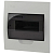 Бокс встраиваемый ЩРВ-П-8 8мод. IP41 пластик SIMPLE NO-box_simple-plastic_8_flush BOXF08 Эра Б0041511