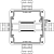 Корпус взрывозащищенный 160х160х90мм 1Ex e IIC T5 GbEx tb IIIB T95град.C Db IP66 GRP DKC 1231.051.19.02F