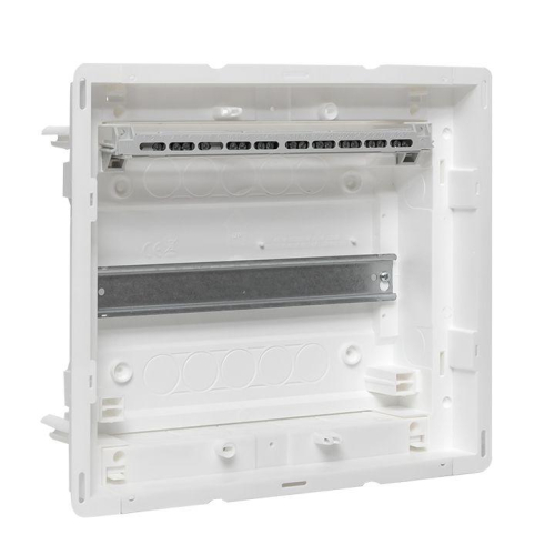 Основание силового щита Nova с DIN-рейками 12мод. IP41 PROxima EKF nv-pbase-12