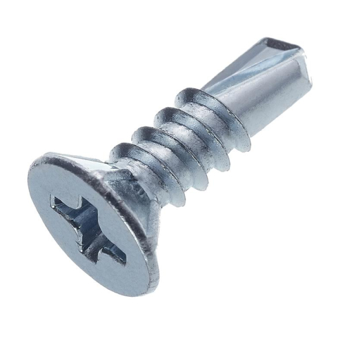 Саморез оконный 3.9х25 сверло бел. цинк (уп.30шт) европодвес СТРОЙМЕТИЗ 2040041