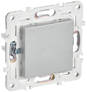 Заглушка с суппортом SKANDY SK-C01S серебр. IEK SK-PL10-K23