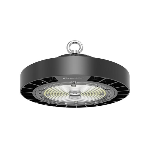 Светильник светодиодный ДСП IB 10 S 150W VW 850 BK D298xH112мм 150Вт 5000К IP65 High Bay подвес черн. Русский Свет 16091023047