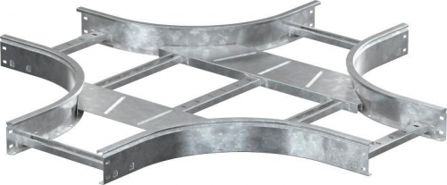 Ответвитель для лотка Х-образ. 100х500 R300 HDZ LESTA IEK CKR04-4-100-500-HDZ