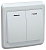 Выключатель 2-кл. СП Вега 10А IP20 ВС10-2-1-ВБ с индикацией бел. GENERICA EVV21-K01-10-DM
