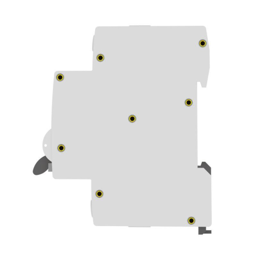 Выключатель автоматический дифференциального тока 1мод. B 10А 30мА тип AС 6кА АВДТ-63М электрон. PROxima EKF DA63M-10B-30