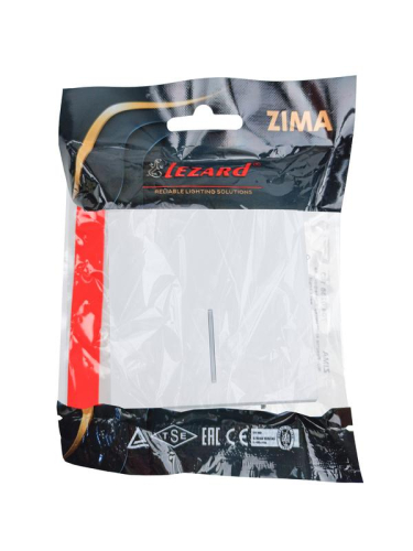 Выключатель 1-кл. с индик. СП ZIMA IP20 10А безвинт. зажим бел. LEZARD 704-0288-111QC