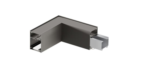 Светильник светодиодный ДПО OF 20 S 12 OP 940 LC TW1 BK 175х175х75мм 12Вт 4000К IP20 Ra90 углов. со сквоз. проводкой для соед. OF 20 черн. Русский Свет 11112024227