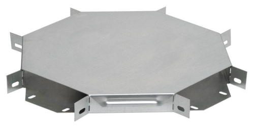 Ответвитель для лотка 50х500мм Х-образ. IEK CLP1X-050-500