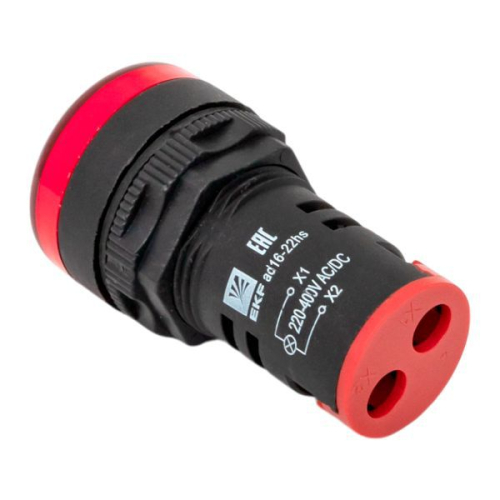 Матрица светодиодная AD16-22HS 220-400 В AC/DC красн. EKF ledm-ad16-r-230acdc