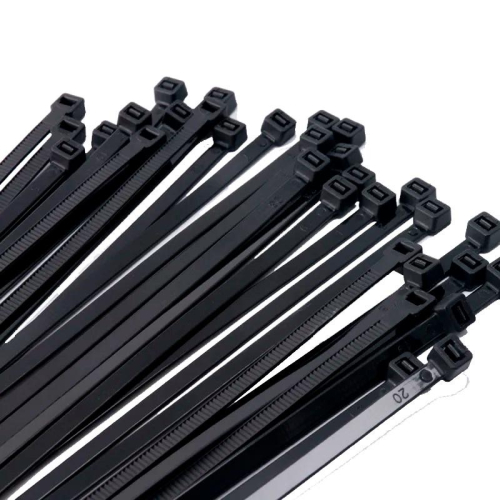 Хомут кабельный (стяжка) PCT 4.8х300-100BL PA6.6 (уп.100шт) JazzWay 5054639