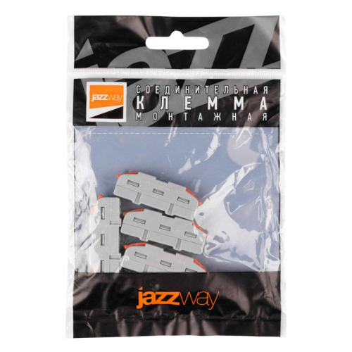 Клемма монтажная СМК PTC-1P 4211 BL/4 450В 32А 0.08-2.5(4.0)кв.мм JazzWay 5073661